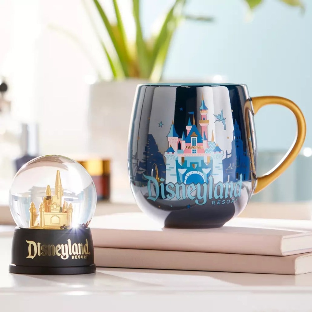 Disney Blue and Gold Castle Mug